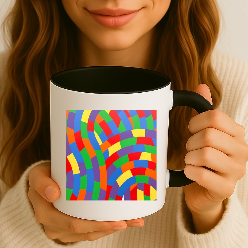 Fun Rise Pattern Mug