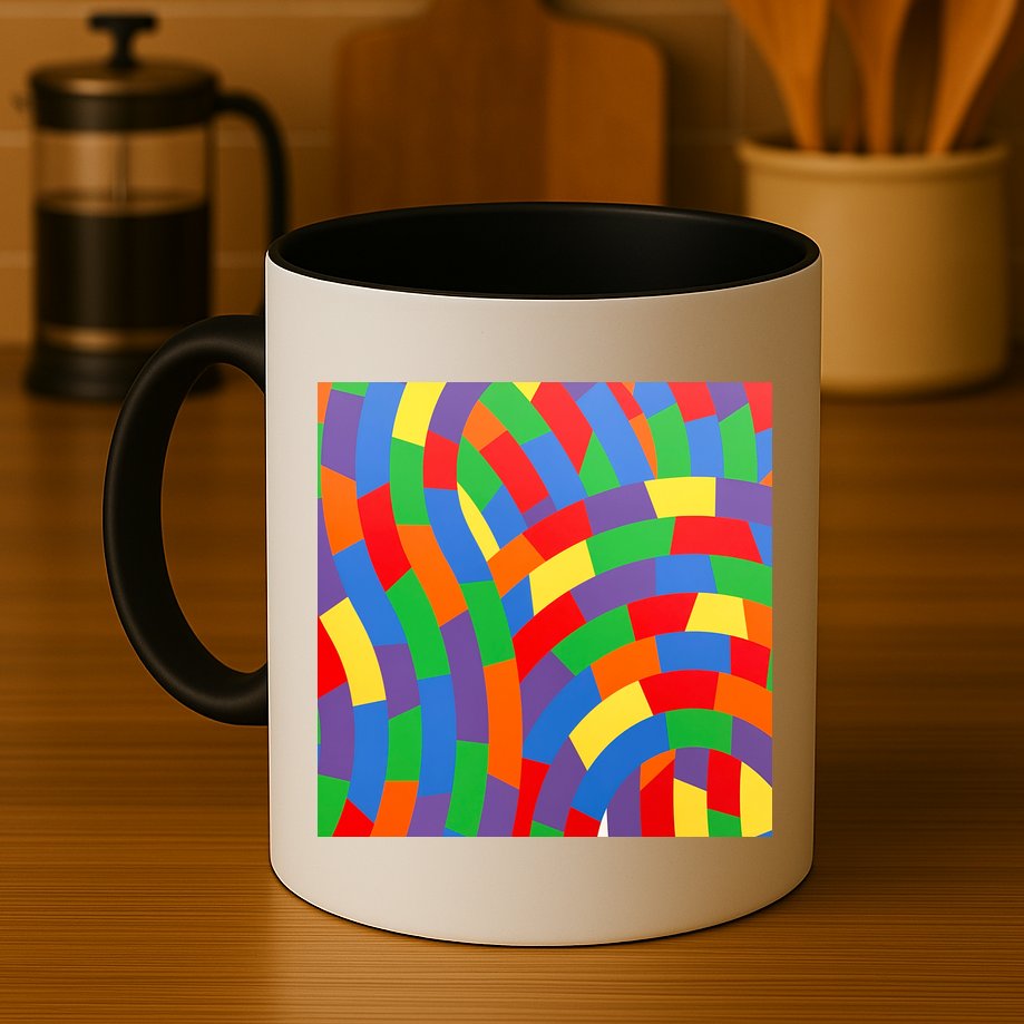 Fun Rise Pattern Mug