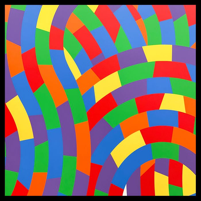Fun Rise Pattern Poster