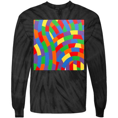 Fun Rise Pattern Tie-Dye Long Sleeve Shirt