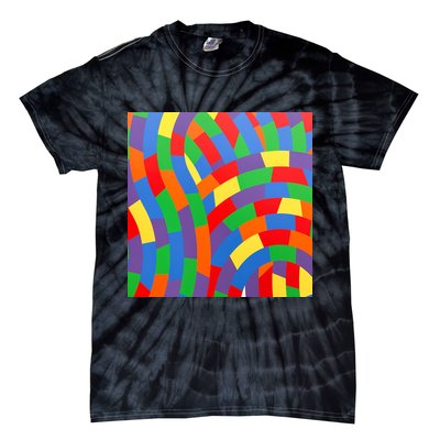 Fun Rise Pattern Tie-Dye T-Shirt