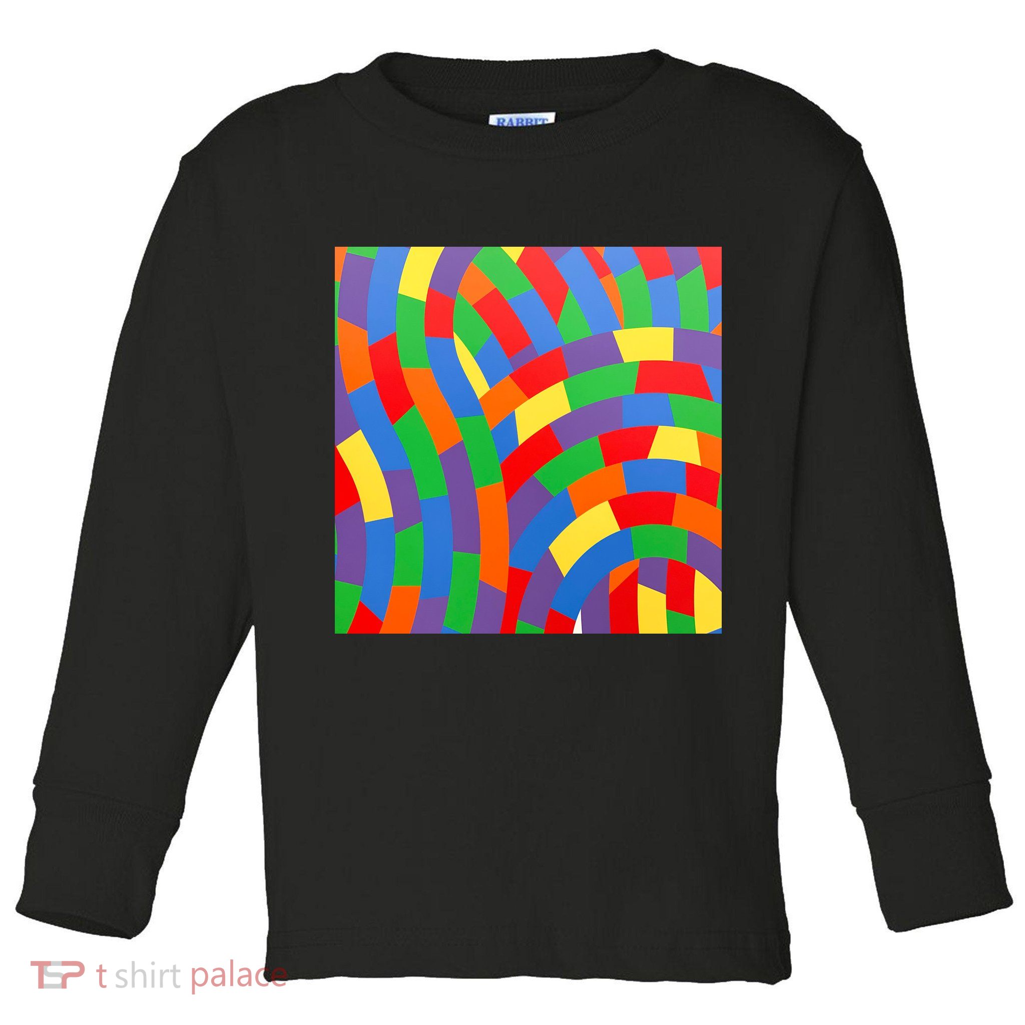 Fun Rise Pattern Toddler Long Sleeve Shirt