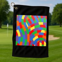 Fun Rise Pattern Golf Towel