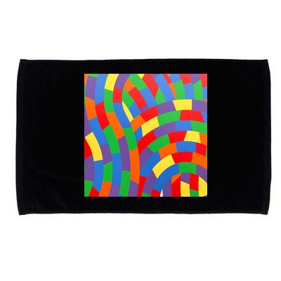 Fun Rise Pattern Microfiber Hand Towel