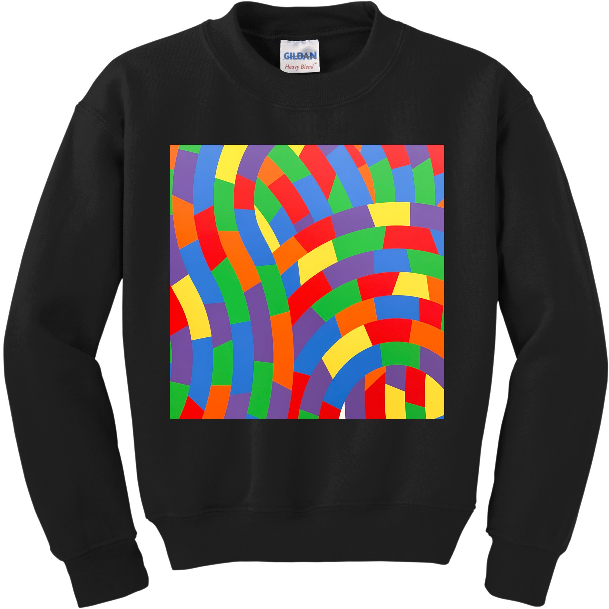 Fun Rise Pattern Kids Sweatshirt