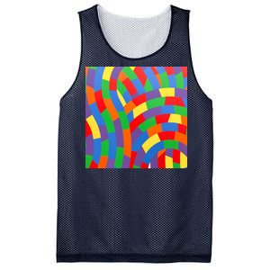 Fun Rise Pattern Mesh Reversible Basketball Jersey Tank