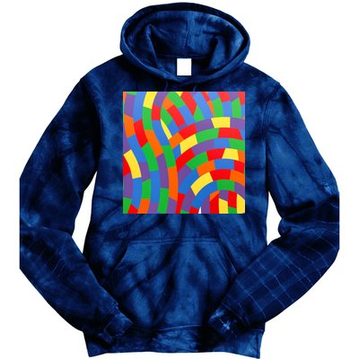 Fun Rise Pattern Tie Dye Hoodie