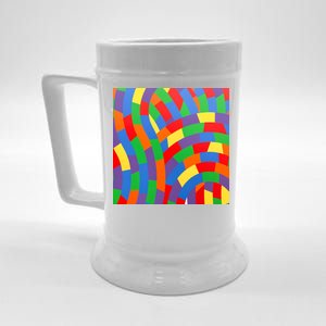 Fun Rise Pattern Beer Stein