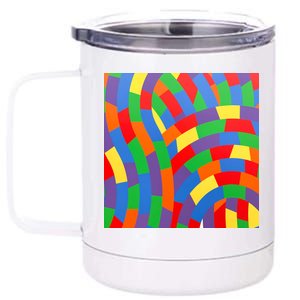 Fun Rise Pattern 12 oz Stainless Steel Tumbler Cup