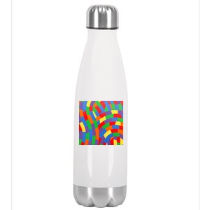 Fun Rise Pattern Stainless Steel Insulated Water Bottle