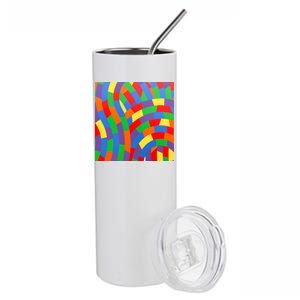 Fun Rise Pattern Stainless Steel Tumbler