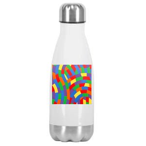 Fun Rise Pattern Stainless Steel Insulated Water Bottle