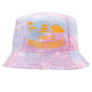 Funny River Pontoon Viral Boat Brawl Meme Alabama Boat Fight Tie-Dyed Bucket Hat