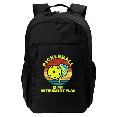 Funny Retirement Pickleball Apparel Pickle Ball Daily Commute Backpack