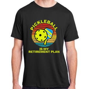 Funny Retirement Pickleball Apparel Pickle Ball Adult ChromaSoft Performance T-Shirt