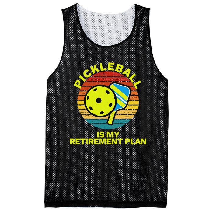 Funny Retirement Pickleball Apparel Pickle Ball Mesh Reversible Basketball Jersey Tank