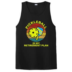 Funny Retirement Pickleball Apparel Pickle Ball PosiCharge Competitor Tank