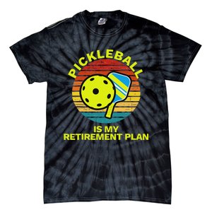 Funny Retirement Pickleball Apparel Pickle Ball Tie-Dye T-Shirt