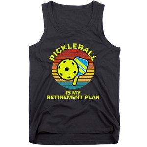 Funny Retirement Pickleball Apparel Pickle Ball Tank Top