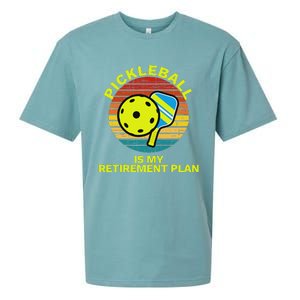 Funny Retirement Pickleball Apparel Pickle Ball Sueded Cloud Jersey T-Shirt