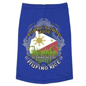 Filipino Rice Pinoy Puns Philippines Gift Doggie Tank