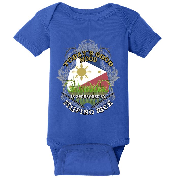 Filipino Rice Pinoy Puns Philippines Gift Baby Bodysuit