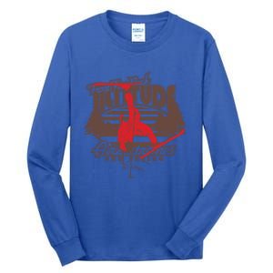 Forest Rock Pro Skiing Ski Cool Gift Tall Long Sleeve T-Shirt