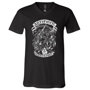 Fantasy Role Playing Game Artificer V-Neck T-Shirt