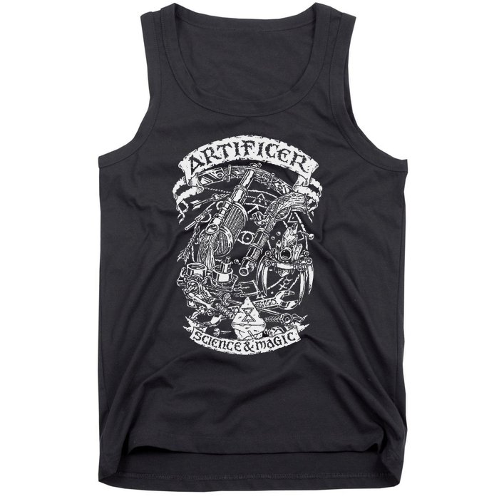 Fantasy Role Playing Game Artificer Tank Top