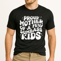 Funny Retro Proud Mother Of A Few Dumbass Kids Mothers Day Cooling Performance Crew T-Shirt