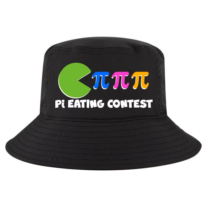 Funny Retro Pi Day 314 Pi Eating Contest Video Game Cool Comfort Performance Bucket Hat