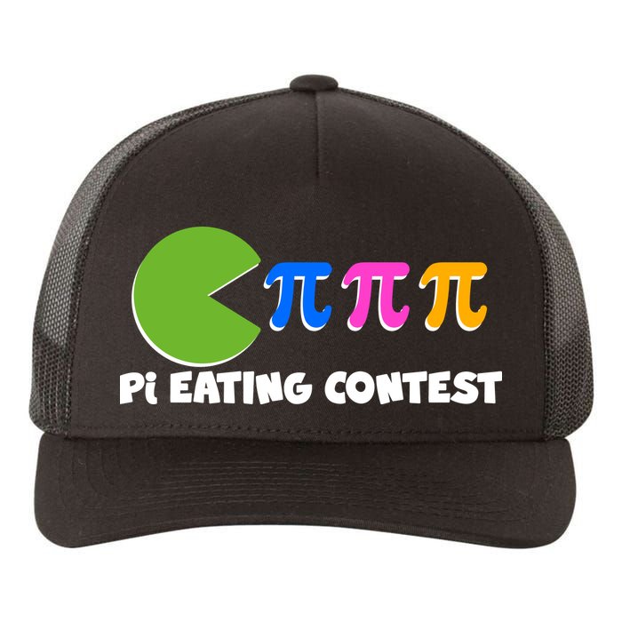Funny Retro Pi Day 314 Pi Eating Contest Video Game Yupoong Adult 5-Panel Trucker Hat