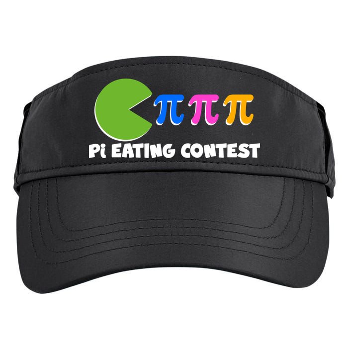 Funny Retro Pi Day 314 Pi Eating Contest Video Game Adult Drive Performance Visor