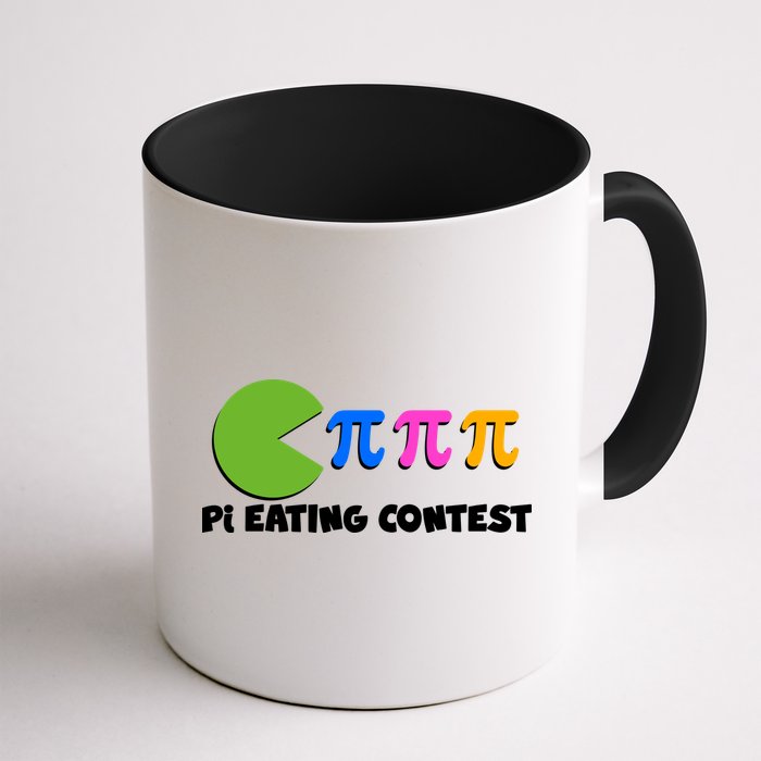Funny Retro Pi Day 314 Pi Eating Contest Video Game Mug