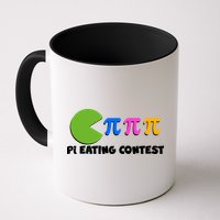 Funny Retro Pi Day 314 Pi Eating Contest Video Game Mug