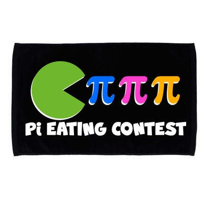 Funny Retro Pi Day 314 Pi Eating Contest Video Game Microfiber Hand Towel