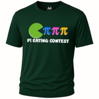 Funny Retro Pi Day 314 Pi Eating Contest Video Game Performance Shirt