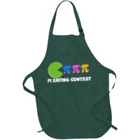 Funny Retro Pi Day 314 Pi Eating Contest Video Game Apron