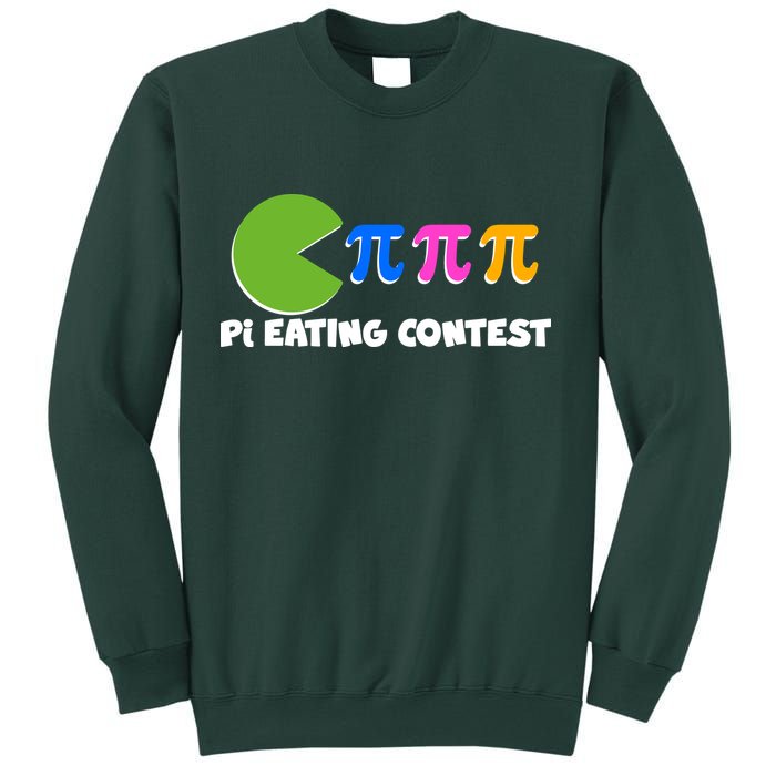 Funny Retro Pi Day 314 Pi Eating Contest Video Game Sweatshirt