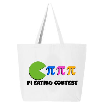 Funny Retro Pi Day 314 Pi Eating Contest Video Game 25L Jumbo Tote