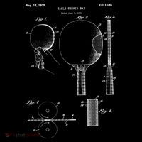 Funny Retro Ping Pong Paddle Gift Vintage Table Tennis Gift Flatbill Hat