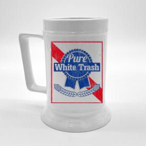 Funny Redneck Pure White Trash Beer Stein