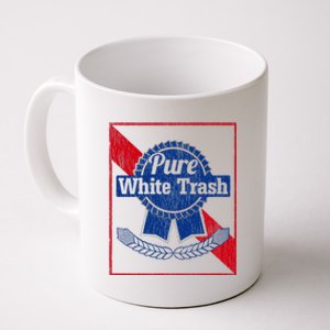 Funny Redneck Pure White Trash Coffee Mug