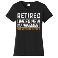 Funny Retiret Party Dad Humor Classic Fit Women's T-Shirt