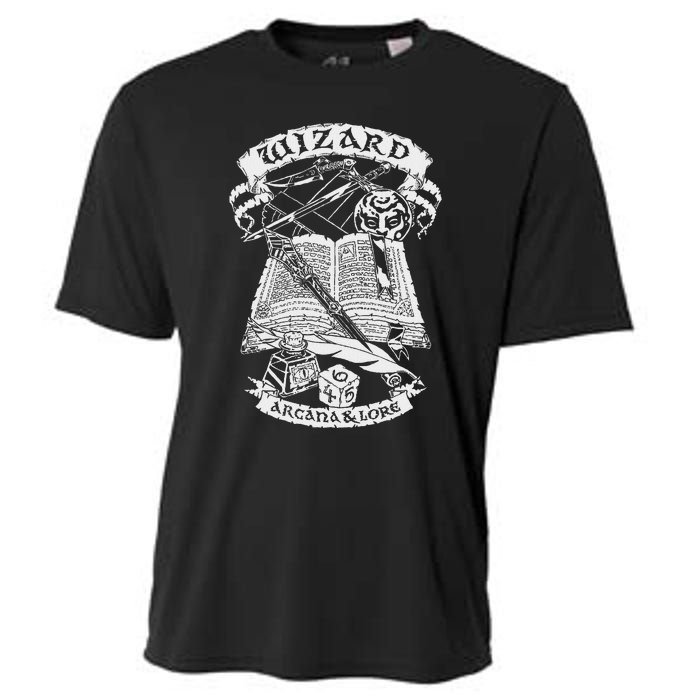 Fantasy Role Playing Game Wizard Cooling Performance Crew T-Shirt