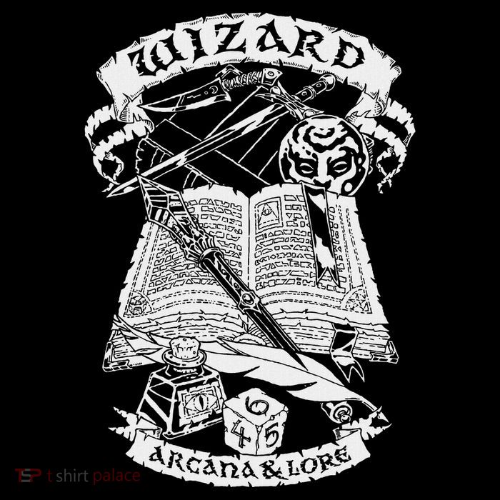Fantasy Role Playing Game Wizard Drawstring Bag