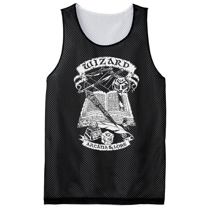 Fantasy Role Playing Game Wizard Mesh Reversible Basketball Jersey Tank