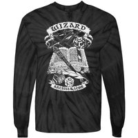 Fantasy Role Playing Game Wizard Tie-Dye Long Sleeve Shirt