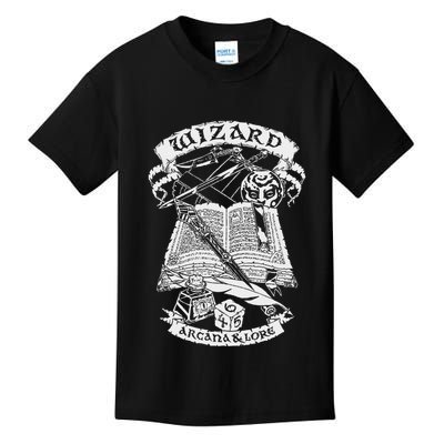 Fantasy Role Playing Game Wizard Kids T-Shirt