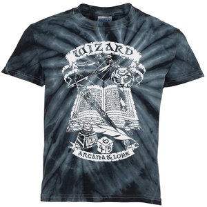 Fantasy Role Playing Game Wizard Kids Tie-Dye T-Shirt